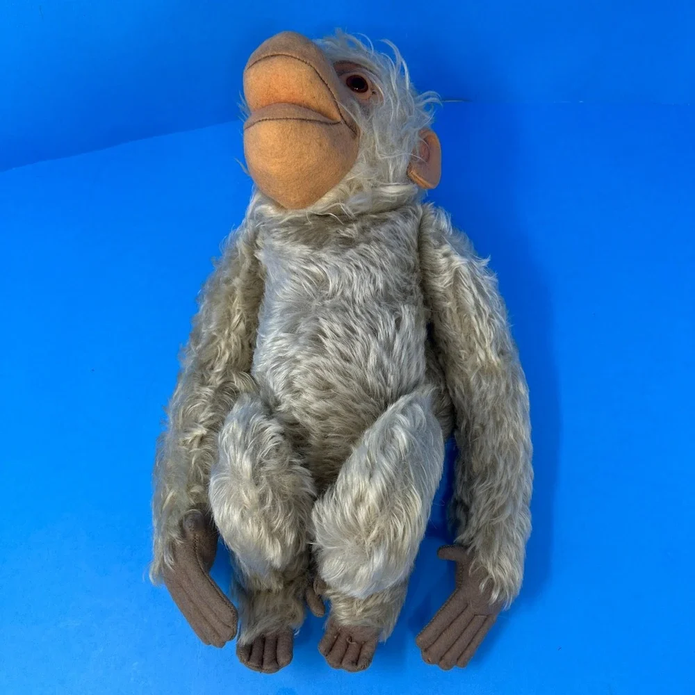 Steiff‎ Parian Monkey Coco 14 Inch Beige Vintage Jointed Mohair Rare Plush Toy